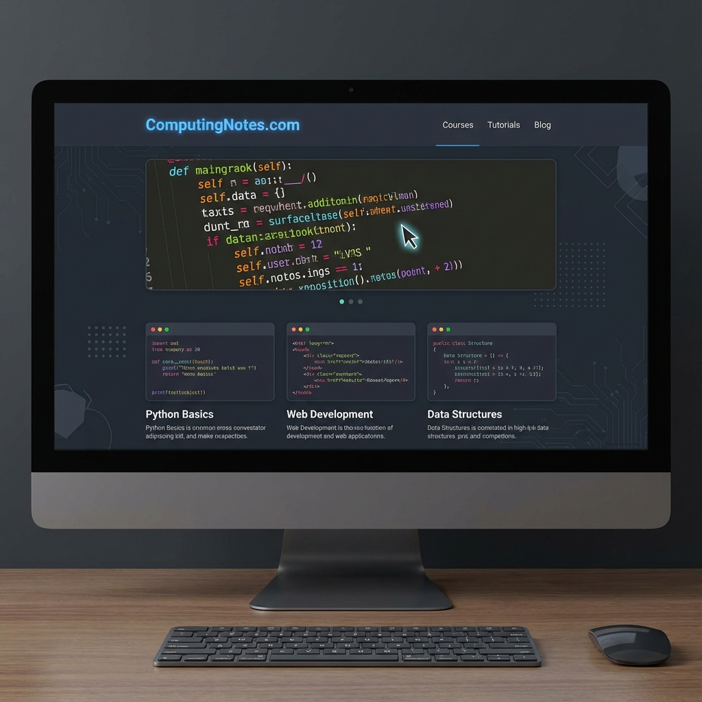 ComputingNotes.com UI